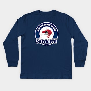 A-4 Skyhawk Kids Long Sleeve T-Shirt